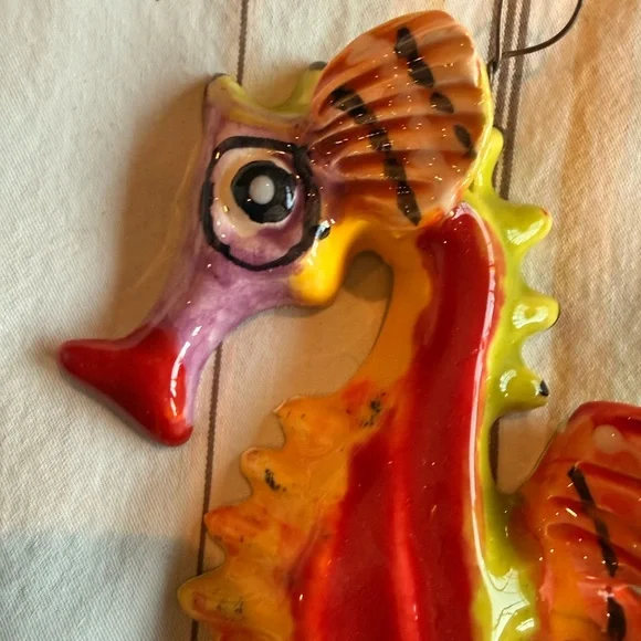 Set of 3 Vintage Italian Ceramic Fish - MCM Wall Art